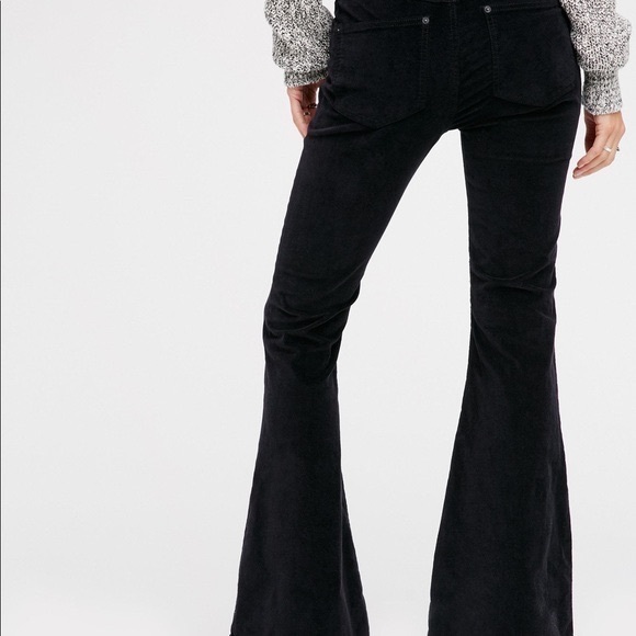 NWOT Free People Soma Corduroy Flare Pants - Picture 4 of 7